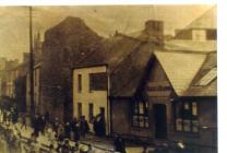 Eastgate, Cowbridge - procession ca 1909  