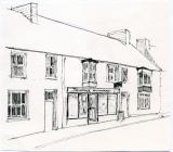 23 to 27 Eastgate, Cowbridge - sketch 