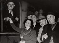 Last passenger train from Cowbridge 1951 