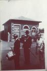 Cowbridge station entrance, Eastgate ca 1950  