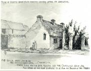 House in Church St, Cowbridge - sketch ca 1870 