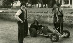 Cowbridge Grammar School go-kart 1970  