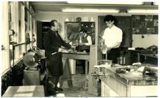 Cowbridge Grammar School woodwork class 1970 