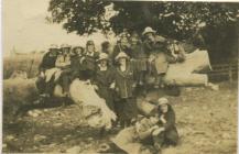 Cowbridge Girls' High School pupils ca 1923 