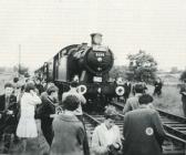 Train at Cowbridge junction 1964 