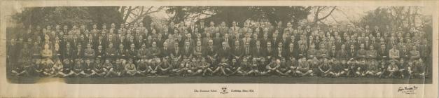 Cowbridge Grammar School panorama photo 1936 