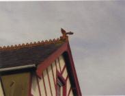 29 High St, Cowbridge - roof feature 2004 
