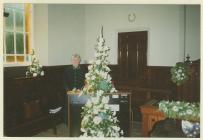Wedding at Hyssington Methodist Church, 1995,...