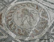 Four Seasons Mosaic detail – cupid with torch...