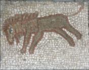 Four Seasons Mosaic detail – Lion