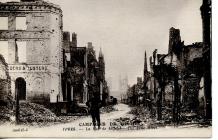 Ypres postcard sent to Carmarthen in 1915 by...