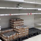 Empty Shop Shelves, Tinned Food Aisle, 2020