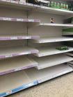 Empty Shop Shelves, Tinned Food Aisle, 2020