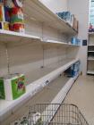 Empty Shop Shelves, Tesco Merthyr Tydfil, March...