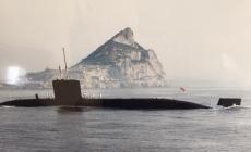 Edward Evans, HMS Superb, off Gibraltar