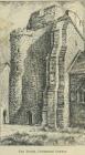 Cowbridge church tower 1922