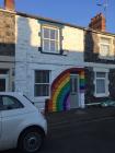 Rainbows in Windows by Rhiannon in Cardiff...