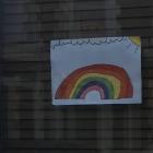 Rainbows in Windows in Splott, March 2020