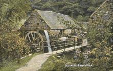 The production process - Fulling Mill Postcard,...