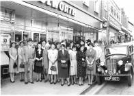Woolworths employees 1980's, Aberystwyth
