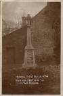 War memorial, Penllyn, nr Cowbridge 1921
