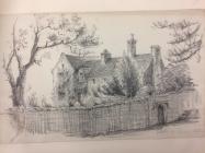 Great House, Aberthin, nr Cowbridge, sketch