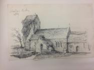 Llandow church, near Cowbridge 1889