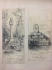 Preaching crosses, Llangan and St Mary Hill 1880