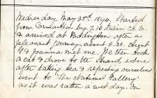 Diary of an 1894 visit to London by Lillie...