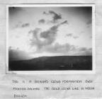 A cloud formation over Mynydd Drumau, nr. Neath...