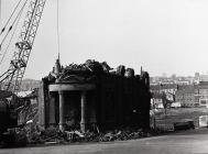Demolition of the Bank, Corner of Thompson...