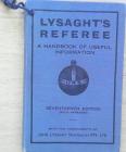 Lysaght's Referee Handbook 1939/1940