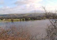 Floods in the Swansea Valley Glamorgan