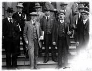 William Anthony Hewlett with a delegation 1930s