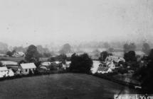 Llangybi village, pre-war