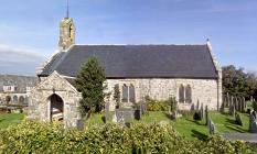 St Dwywe's Church, Llanddwywe, Talybont,...