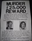 £25,000 Reward Poster from 1985