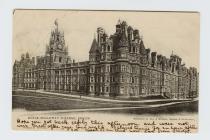 Postcard of Royal Holloway College, Egham, 1903