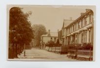 Postcard of The Esplanade, Carmarthen, 1904