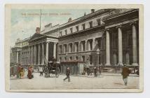 Postcard of The General Post Office, London, 1905