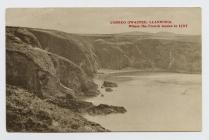 Postcard of Carreg Gwasted, Llanwrda, Where the...