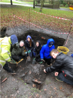 Parc Howard excavation, Llanelli