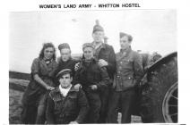 Women's Land Army with Prisoners of War,...