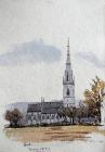 Bodelwyddan Church, May 1887 by Beatrice Cummings
