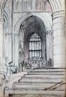 Bangor Cathedral, Apr 21st, 1883 by Beatrice...