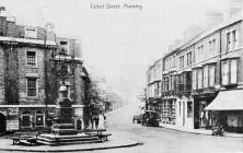 Talbot Street, Maesteg, in the 1920s, showing...