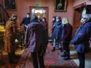 Behind the scenes tour at Scolton Manor