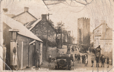 The Square, Llannon, Carmarthenshire c.1930s