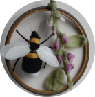Garden Bumblebee by Maggie Cornelius
