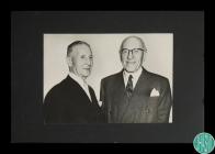 Photograph of Abraham and Harry Sherman, 1950s